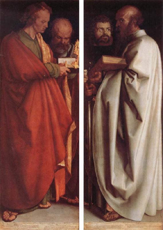 Albrecht Durer Die Vier Apostel oil painting image